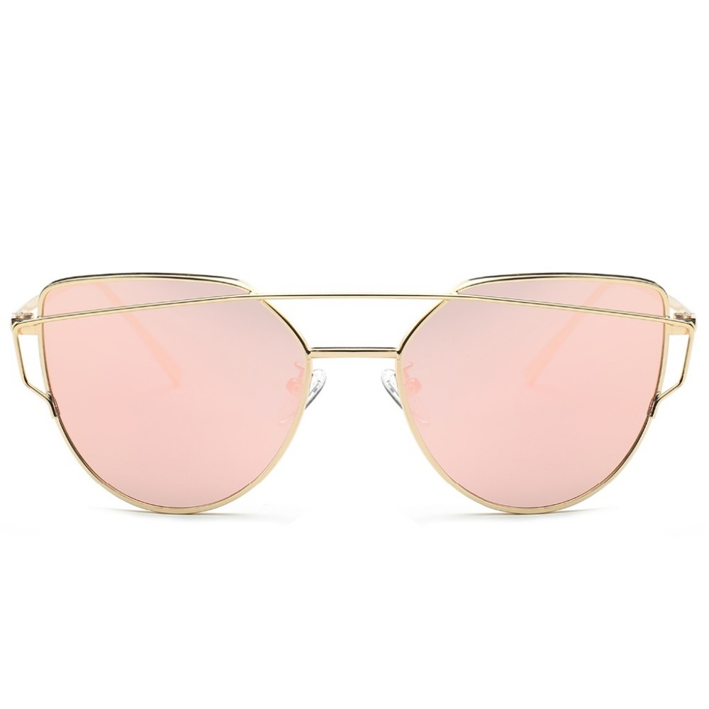 New 2018 Hot Gold Pink Sunglasses - Picture 3 of 4